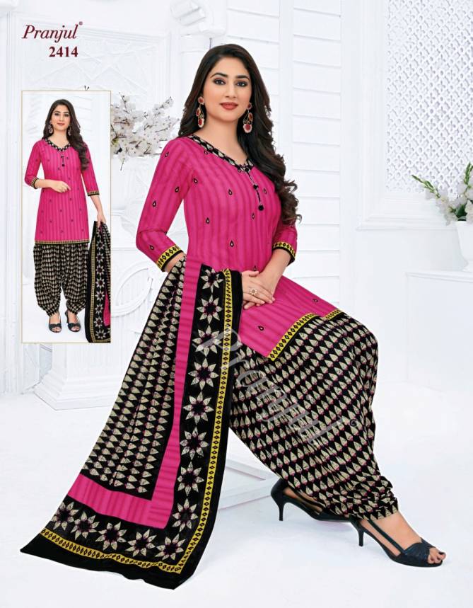 Pranjul Preksha 24 Cotton Printed Regular Readymade Dress Collection